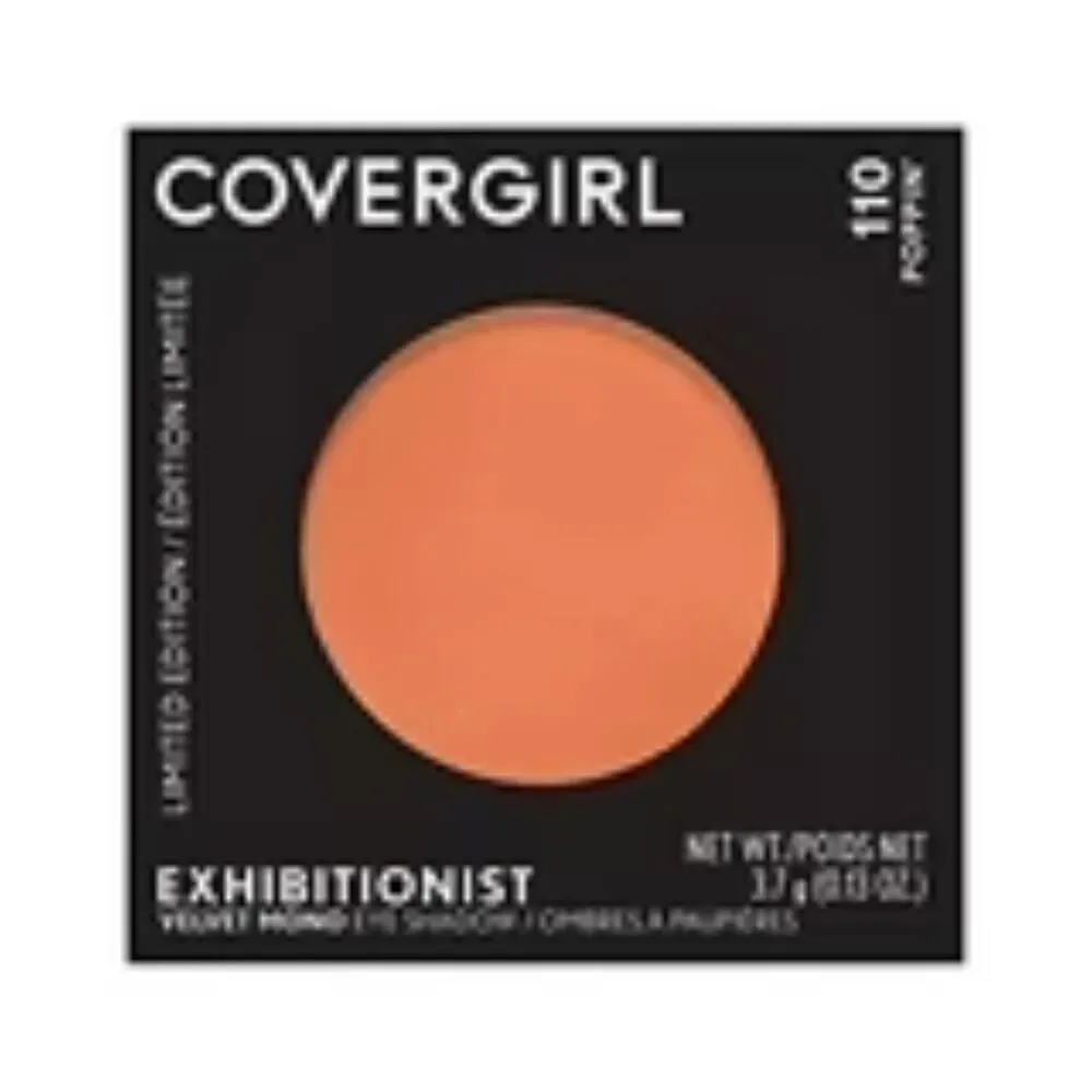 COVERGIRL Exhibitionist Velvet Mono Eye Shadow,  110 Poppin'
